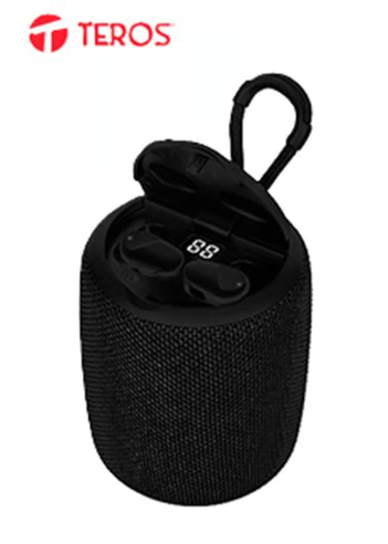 Parlante Y Audifono Inalambricos 2 en 1 Teros TE-6033N
