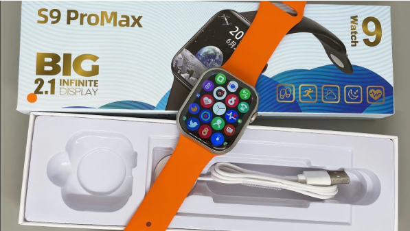 Smart Watch S9 Pro Max Serie 9 Naranja