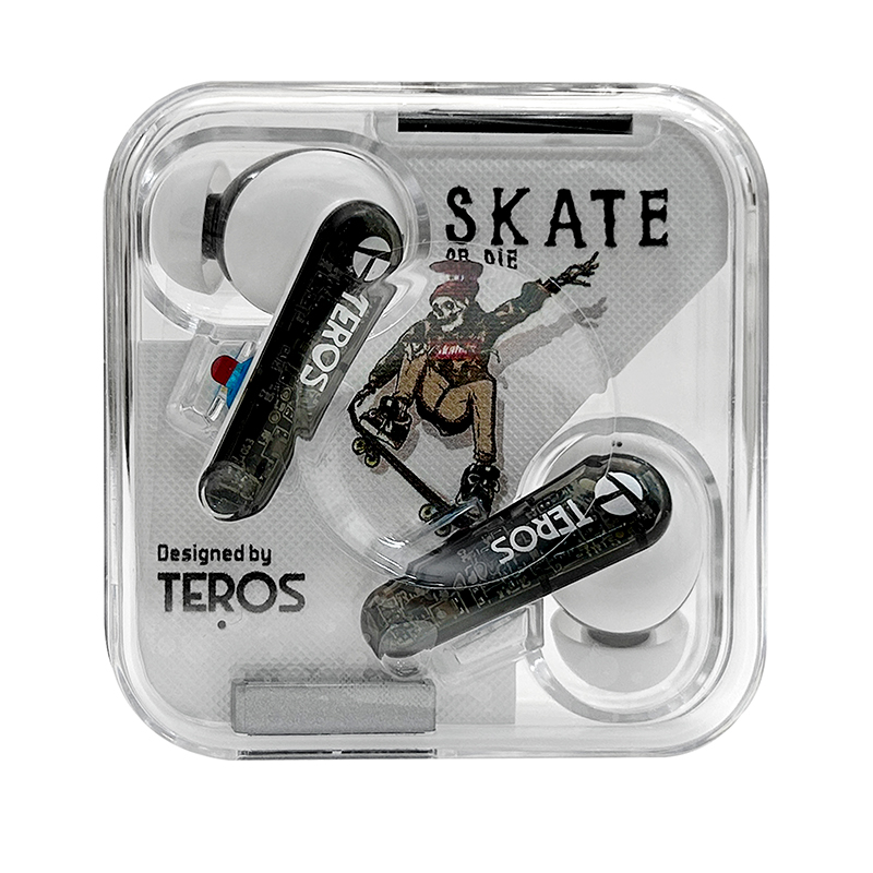 Audífonos Teros TE-8072N Bluetooth TWS Blanco