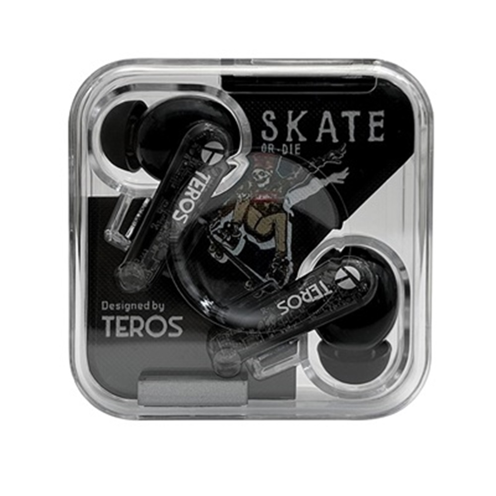 Audífonos Teros TE-8072N Bluetooth TWS Negro